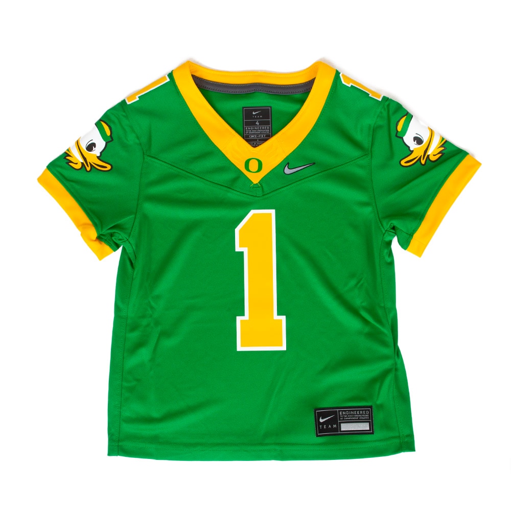 Fighting Duck, Nike, Green, Jerseys, Polyester, Kids, Pre-School, Football, Pre-School sizing, Replica, 903365